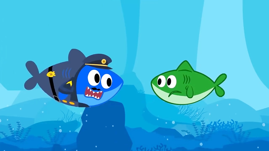 کارتون کوسه کوچولو - آموزش زبان انگلیسی برای کودکان - اپیزود 18